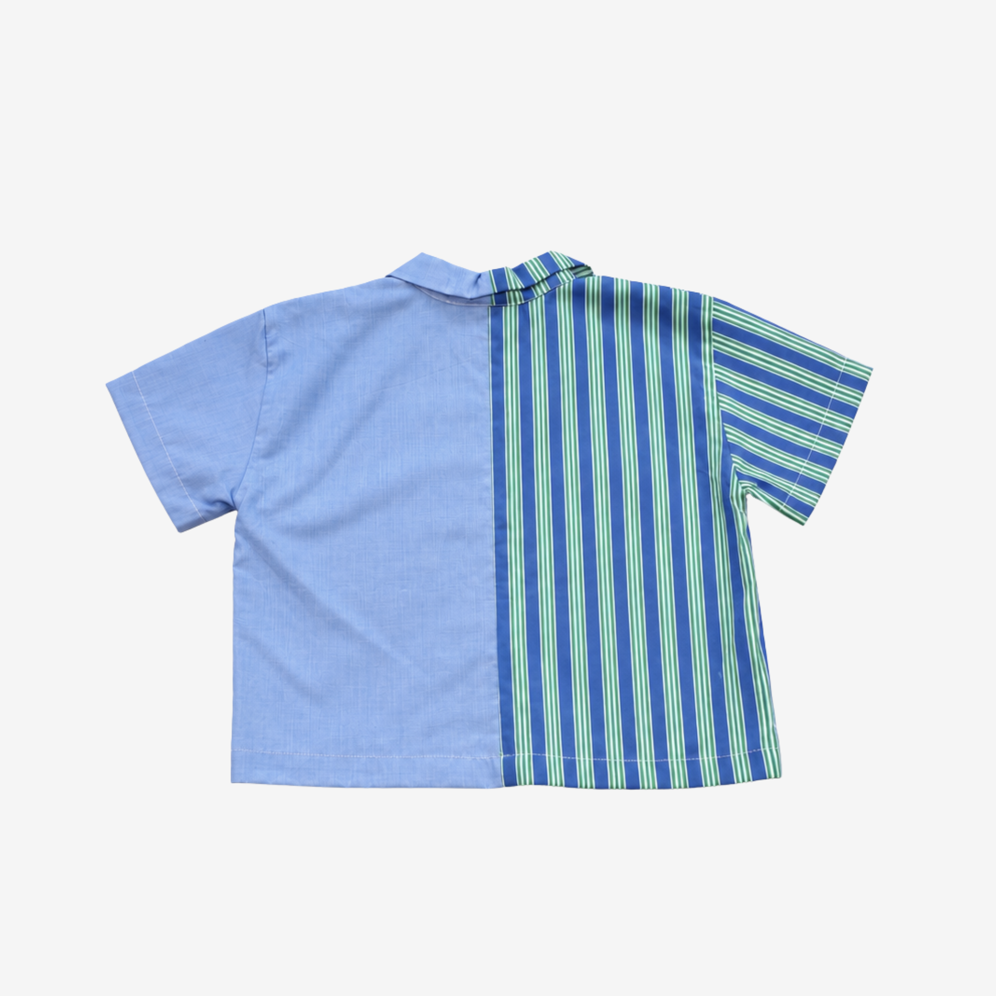 Shirt | Green & Blue | 1-2Y