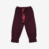 Cuff Pants |Burgundy | 3-4Y