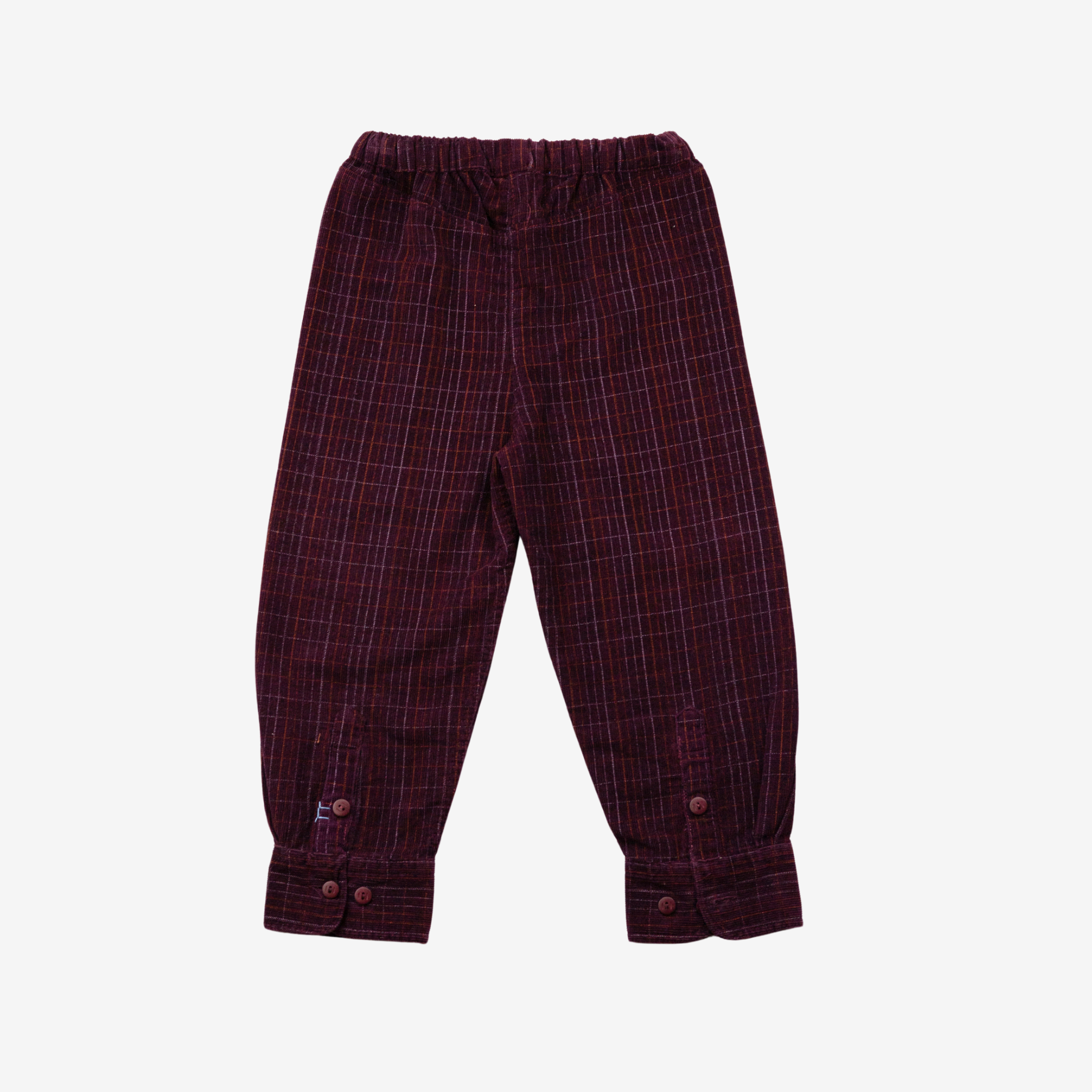 Cuff Pants |Burgundy | 3-4Y
