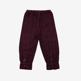 Cuff Pants |Burgundy | 3-4Y