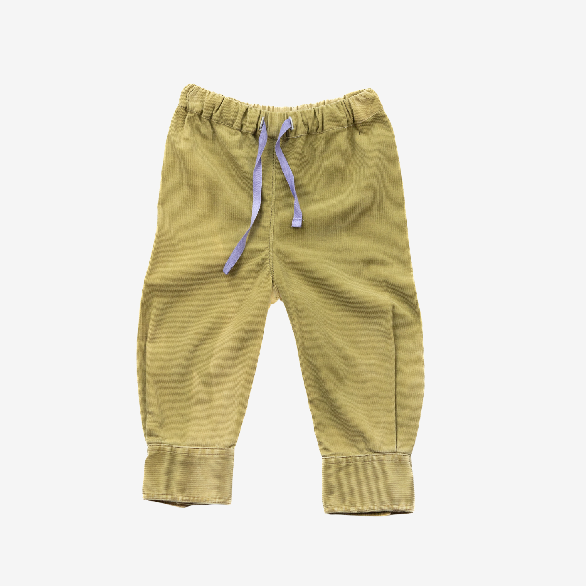 Cuff Pants | Green | 1-2Y