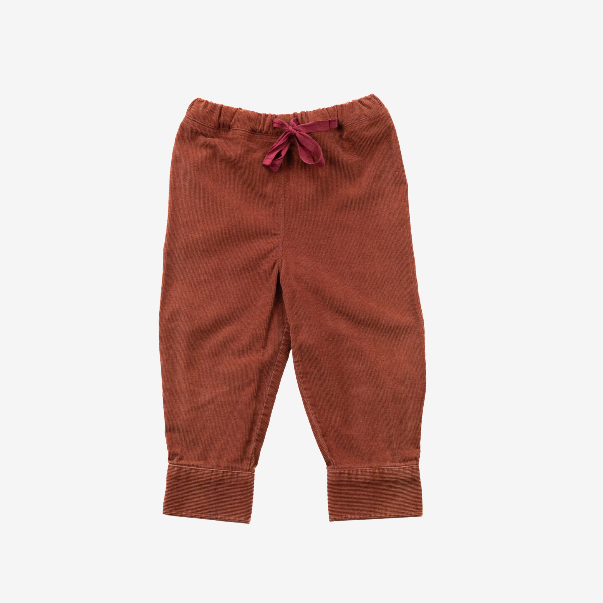Cuff Pants | Red | 1-2Y