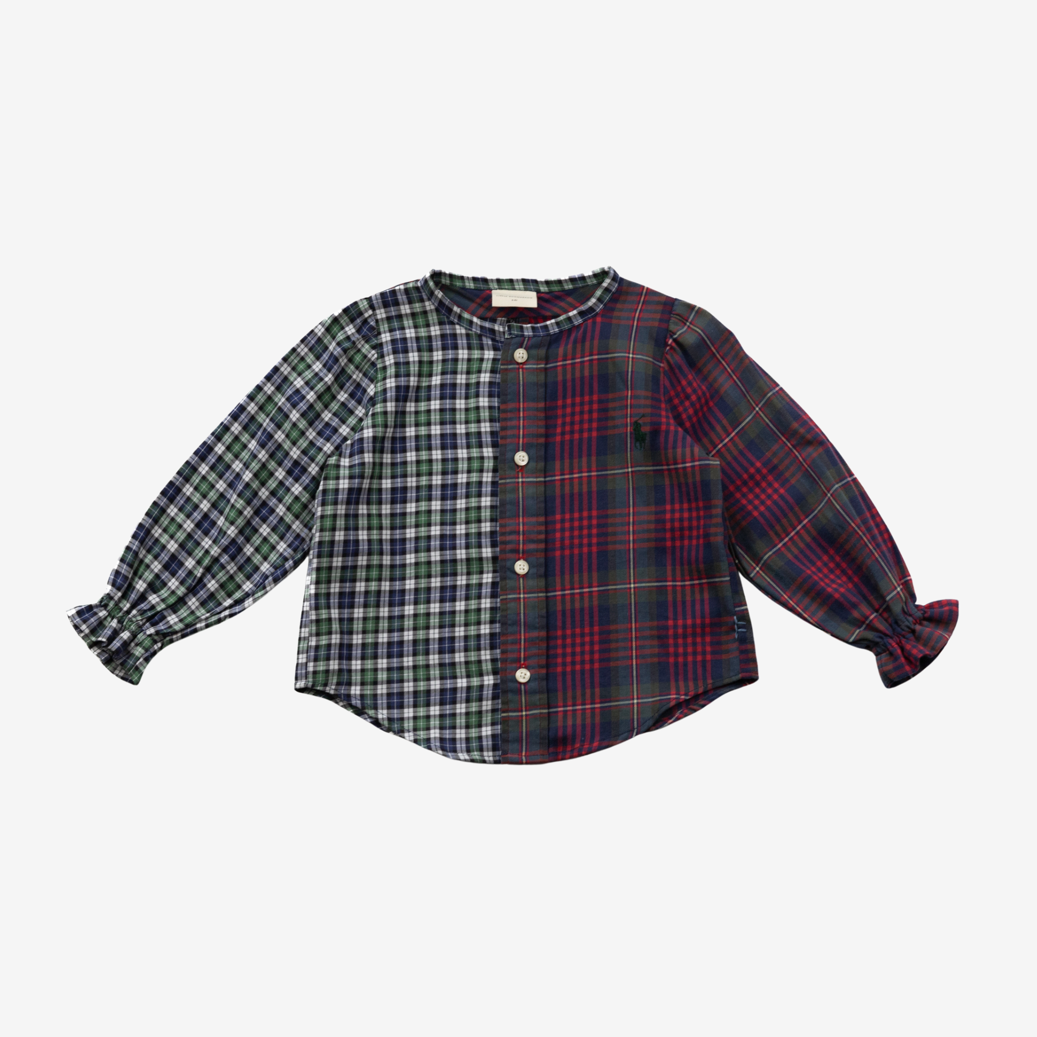 Blouse | Red & Green | 2-3Y