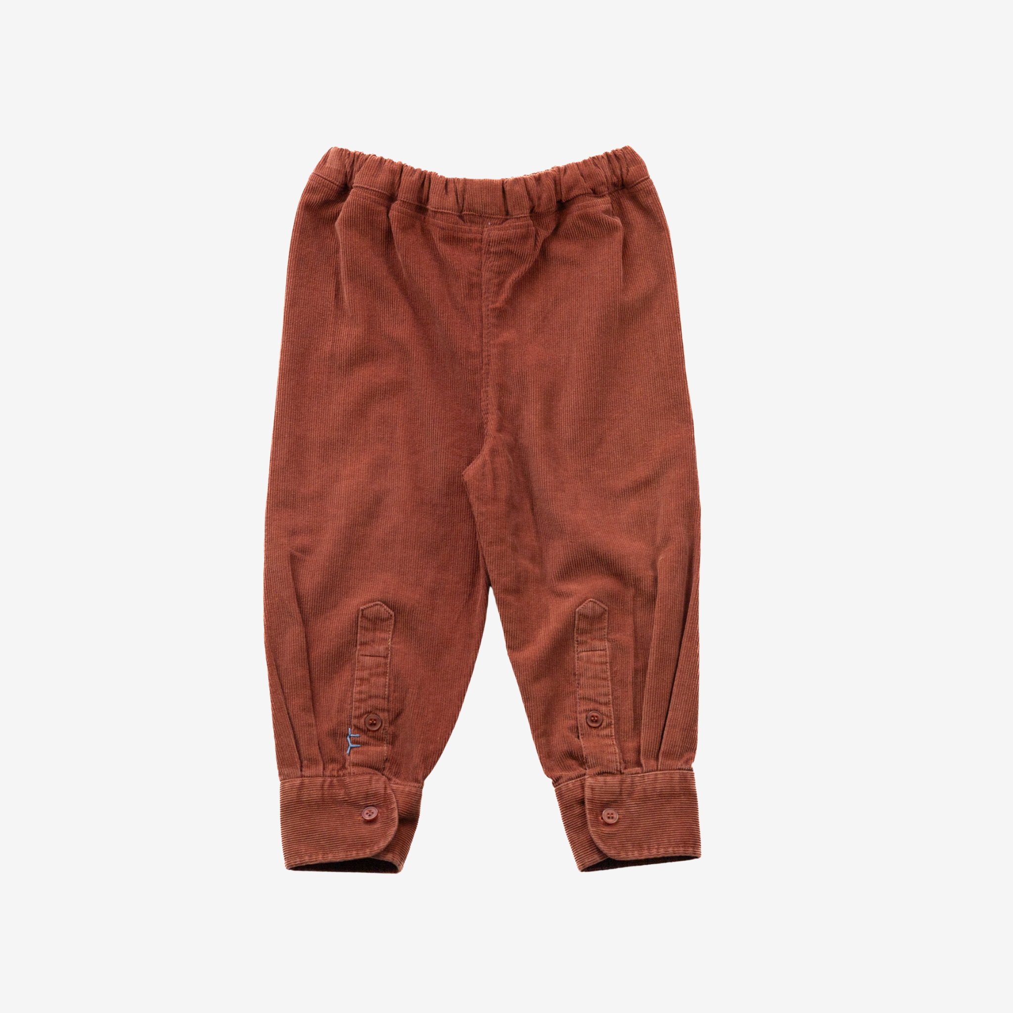 Cuff Pants | Red | 1-2Y