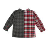 Sleeve Shirt | Red & Green | 7-8Y