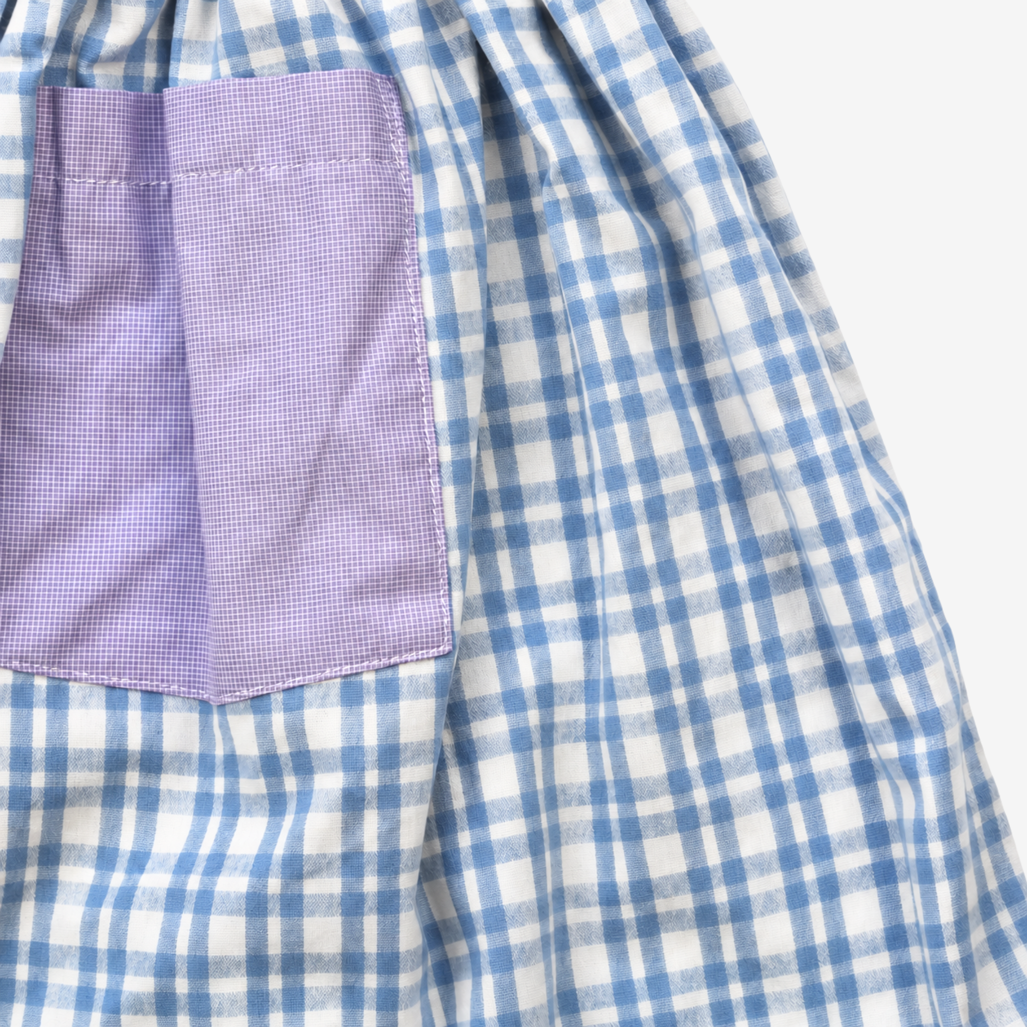 Skirt | Blue & Lila | 7-8Y