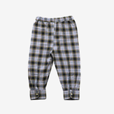 Cuff Pants | Purple Checks | 3-4Y