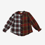 Blouse | Red & Red | 5-6Y