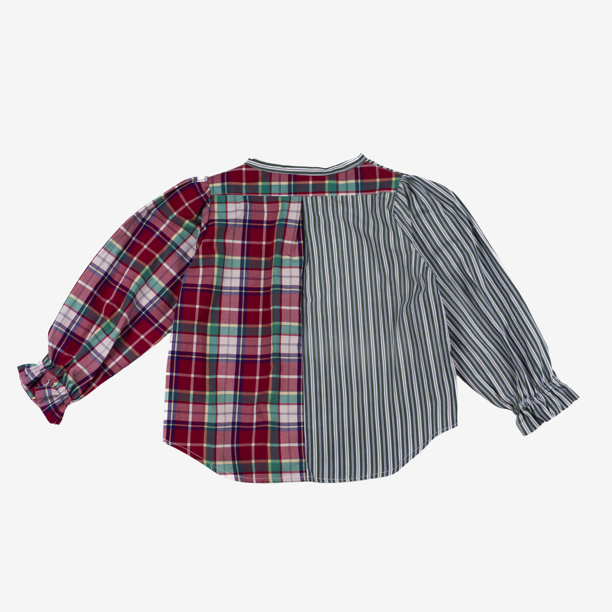 Blouse | Red & Green | 2-3Y