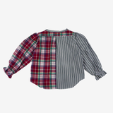 Blouse | Red & Green | 2-3Y