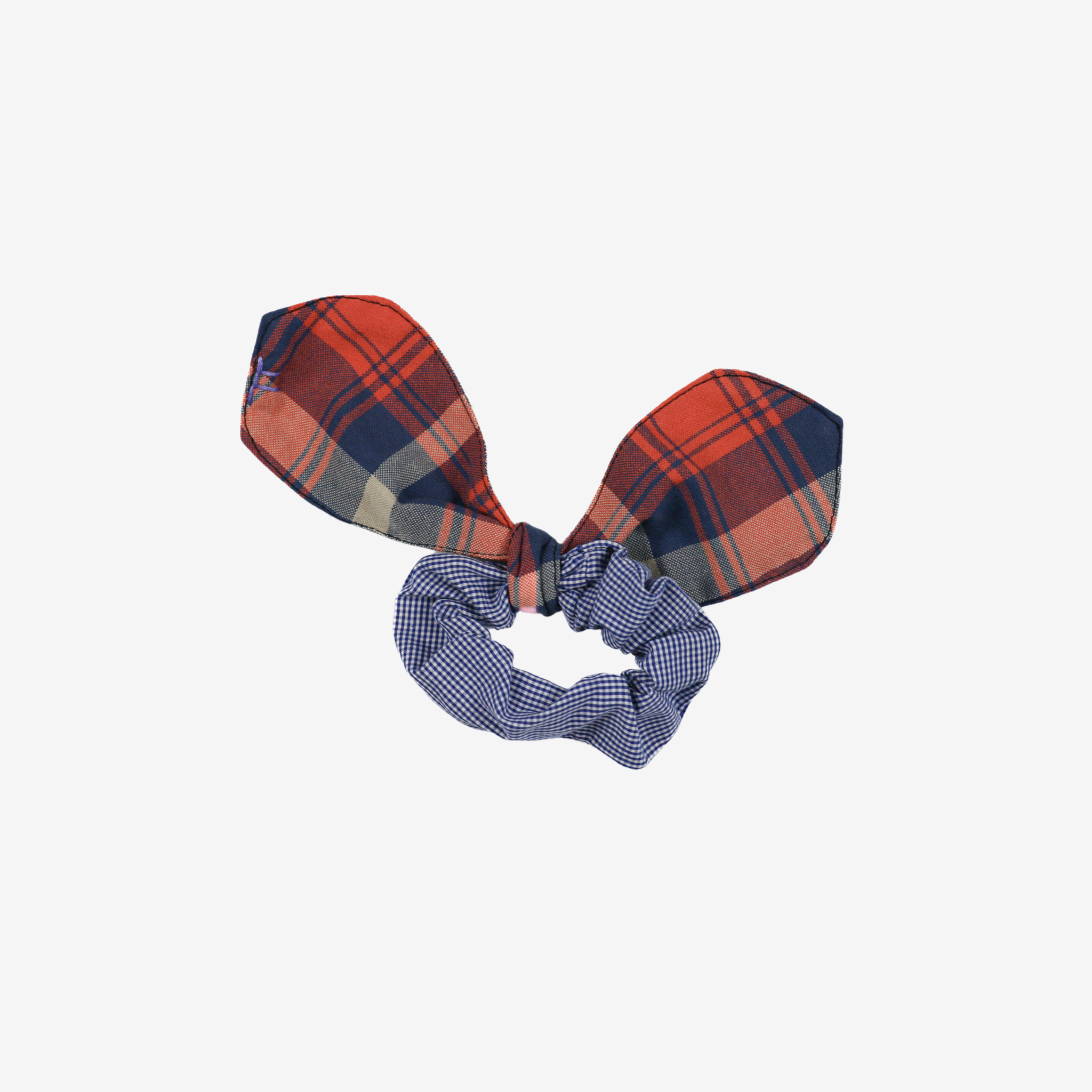 Scrunchie | Blue & Red