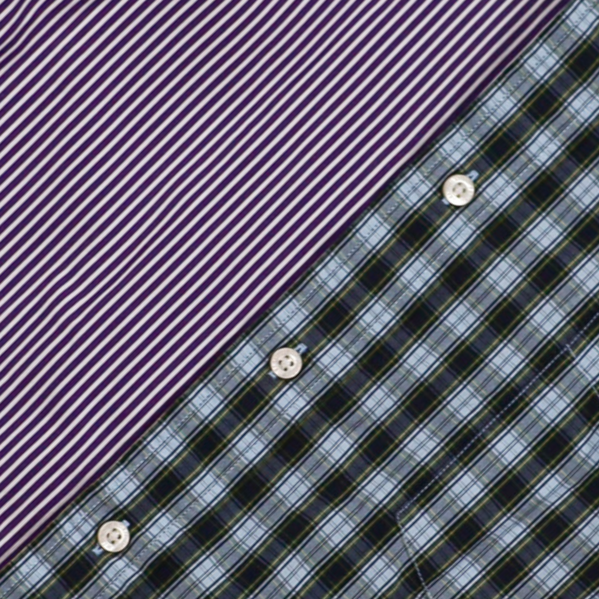 Blouse | Purple & Green | 5-6Y