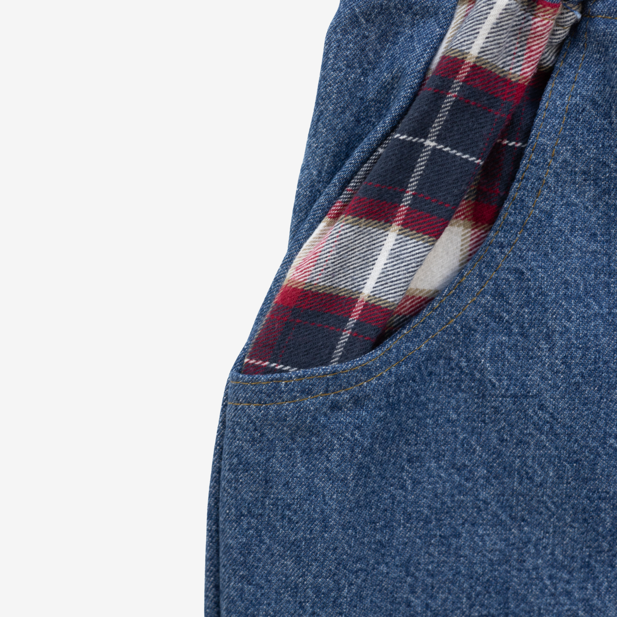 Jeans | Red Checks | 2-3Y