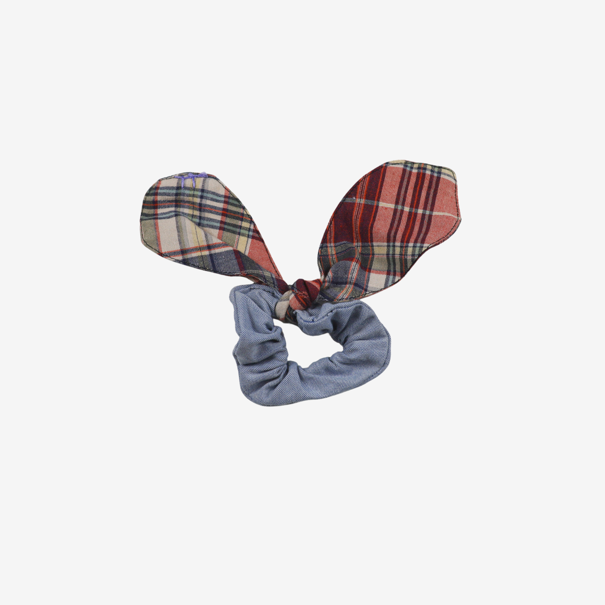 Scrunchie | Blue & Red