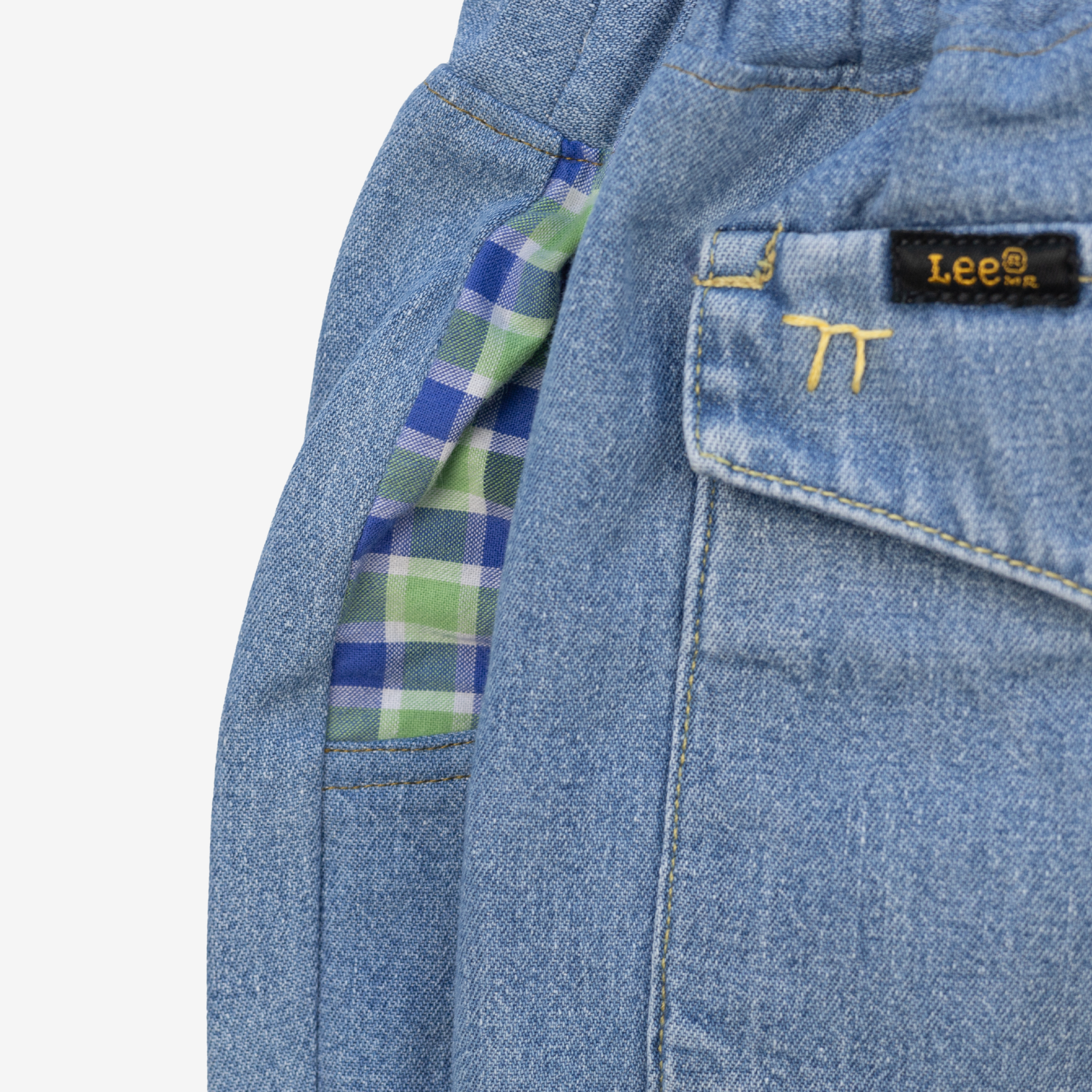 Jeans | Green Checks | 2-3Y