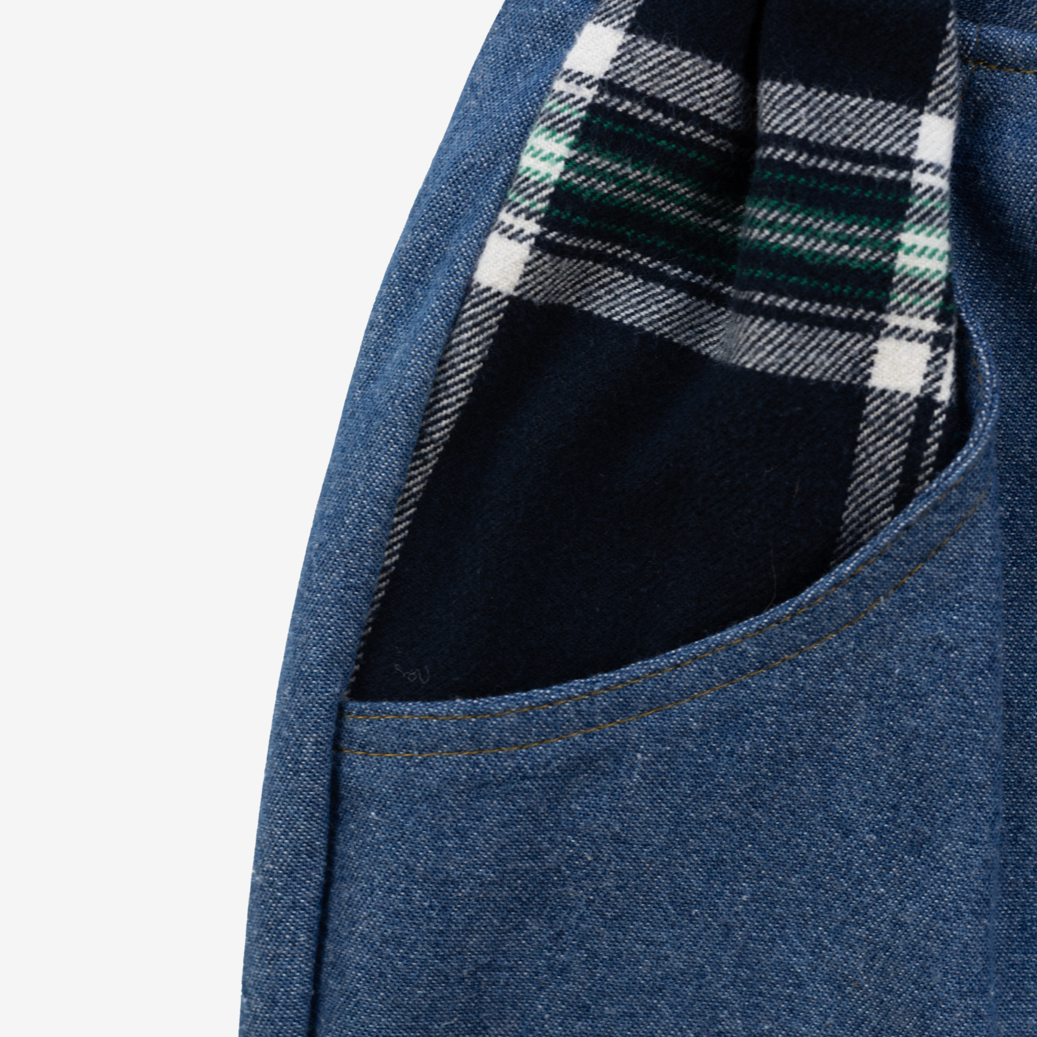 Jeans | Blue Checks | 3-4Y