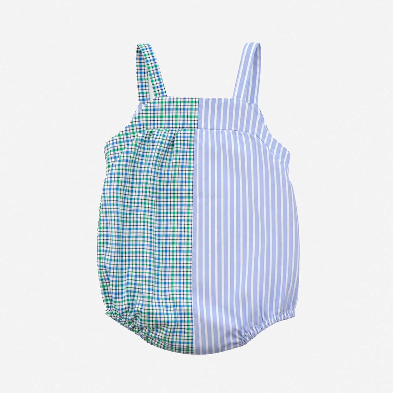 Babysuit | Green & Blue | 0-6M