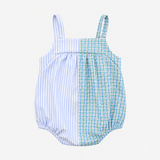 Babysuit | Blue & Green | 0-6M