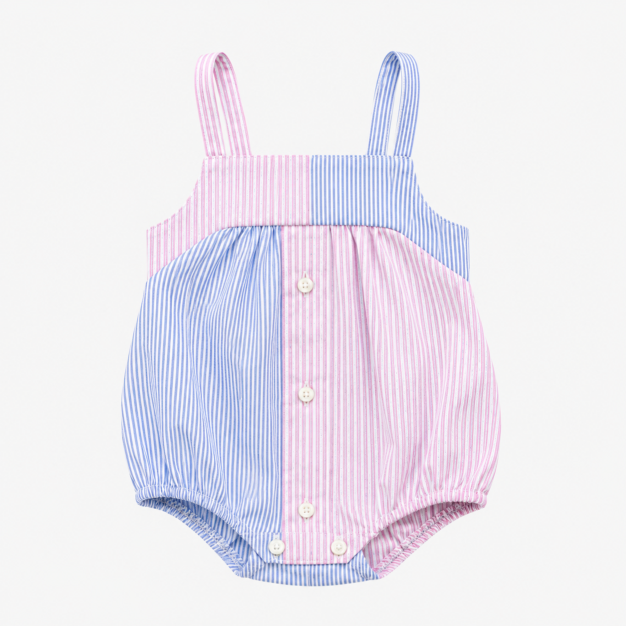 Babysuit | Pink & Blue | 0-6M