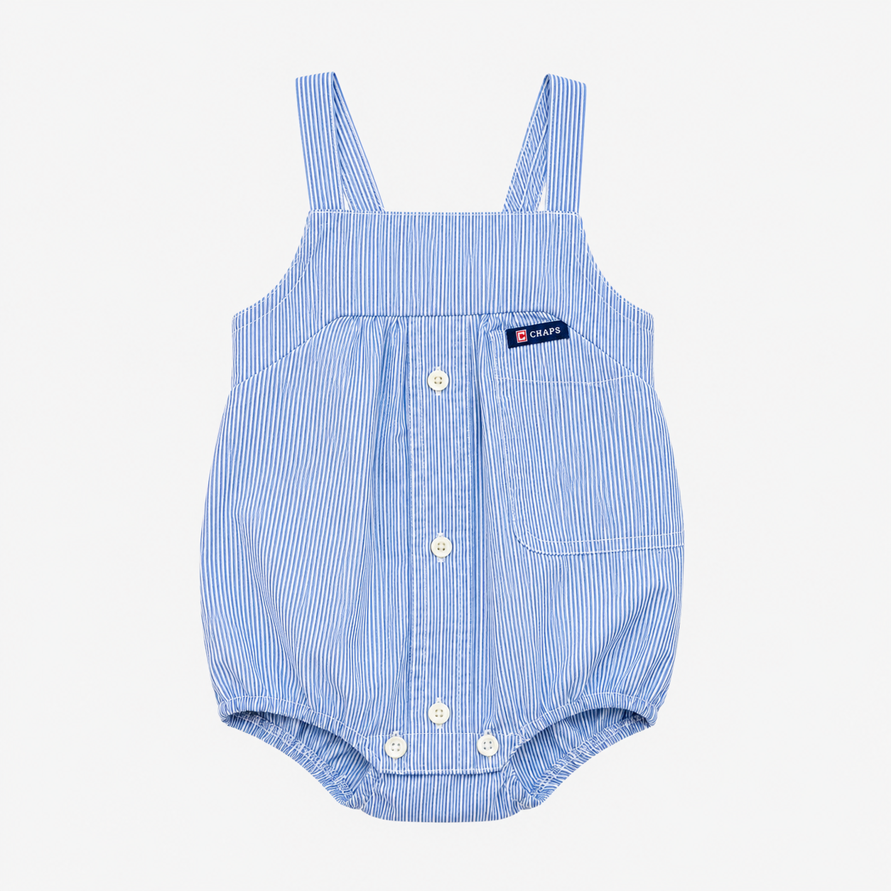 Babysuit | Blue & White | 6-12M