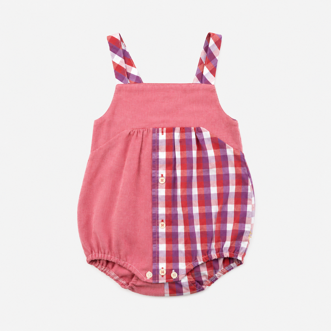 Babysuit | Coral & Purple | 12-18M