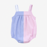 Babysuit | Blue & Pink | 0-6M