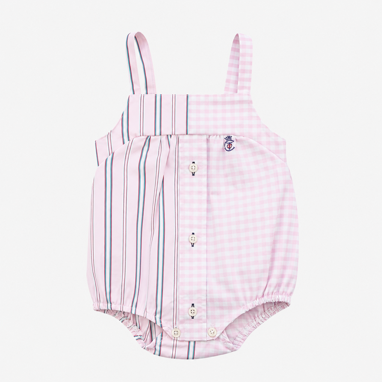 Babysuit | Pink & Pink | 0-6M