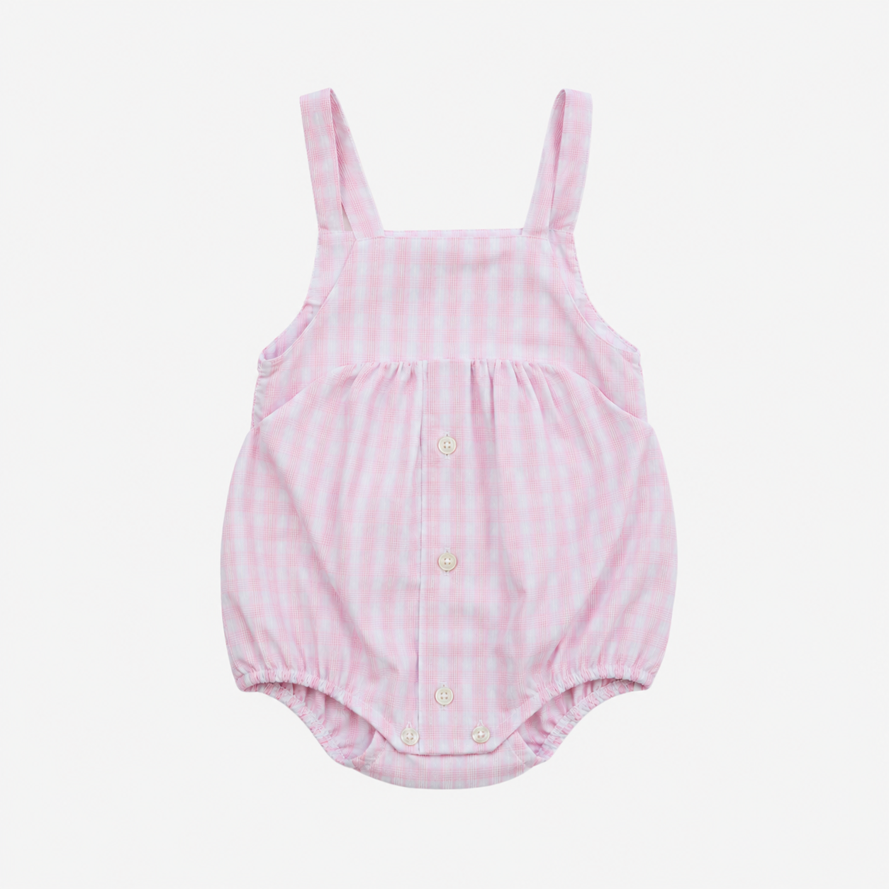 Babysuit | Pink & White | 18-24M
