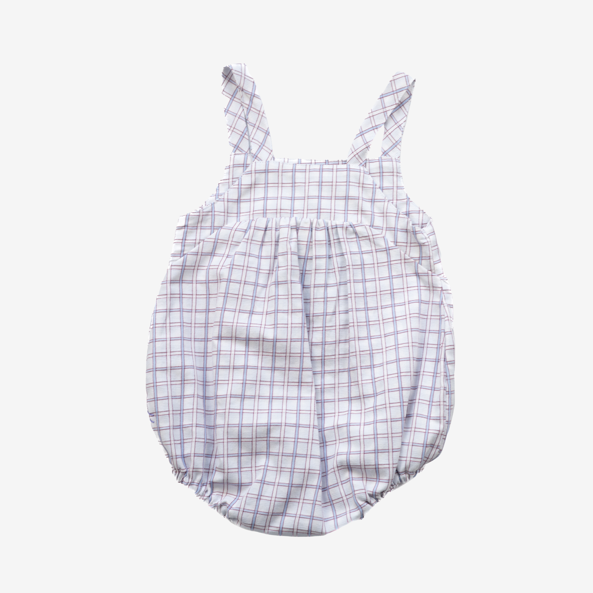 Babysuit | White & Blue | 6-12M