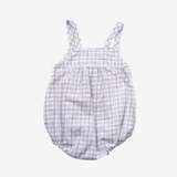 Babysuit | White & Blue | 6-12M