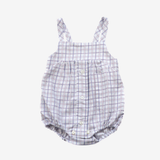 Babysuit | White & Blue | 6-12M