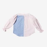 Blouse | Blue & Pink | 1-2Y
