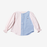 Blouse | Blue & Pink | 1-2Y