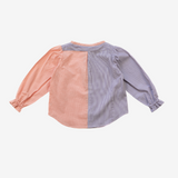 Blouse | Lila & Orange | 2-3Y