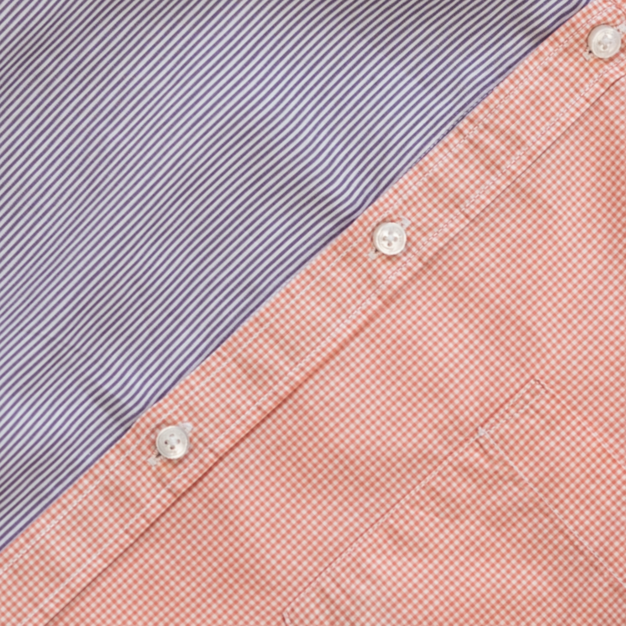 Blouse | Lila & Orange | 2-3Y