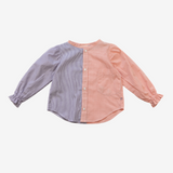 Blouse | Lila & Orange | 2-3Y