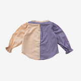 Blouse | Purple & Yellow | 1-2Y