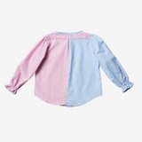 Blouse | Pink & Blue | 2-3Y