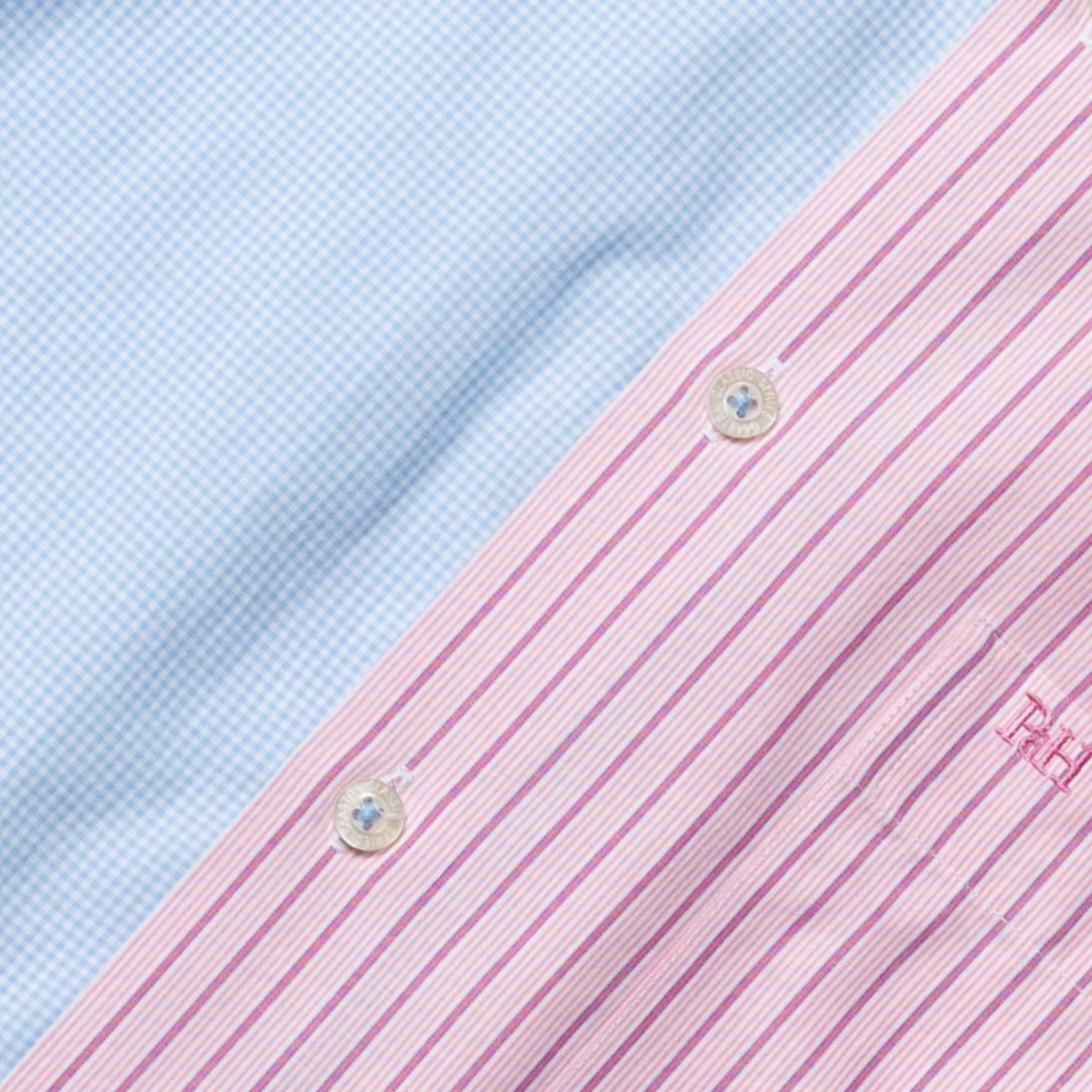 Blouse | Pink & Blue | 2-3Y