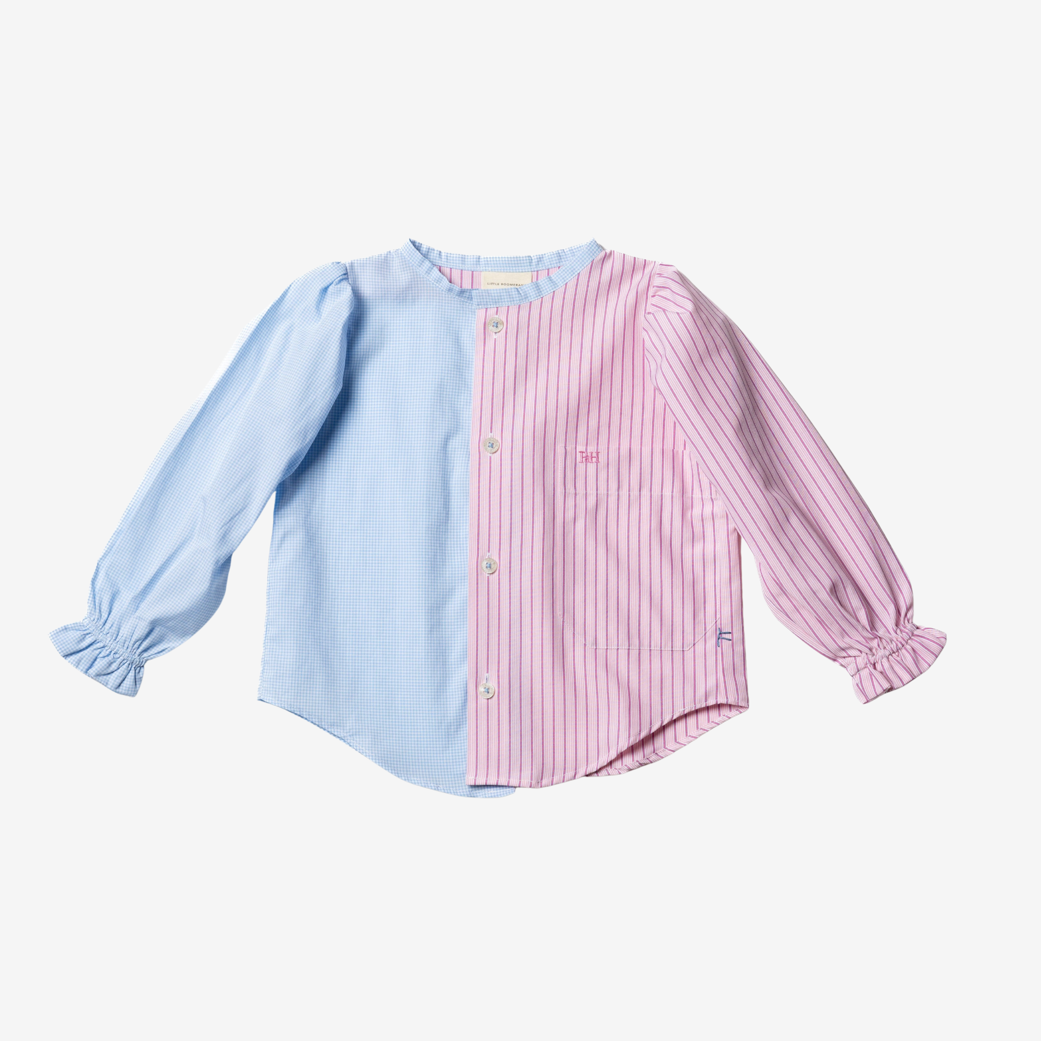 Blouse | Pink & Blue | 2-3Y