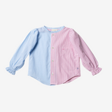 Blouse | Pink & Blue | 2-3Y