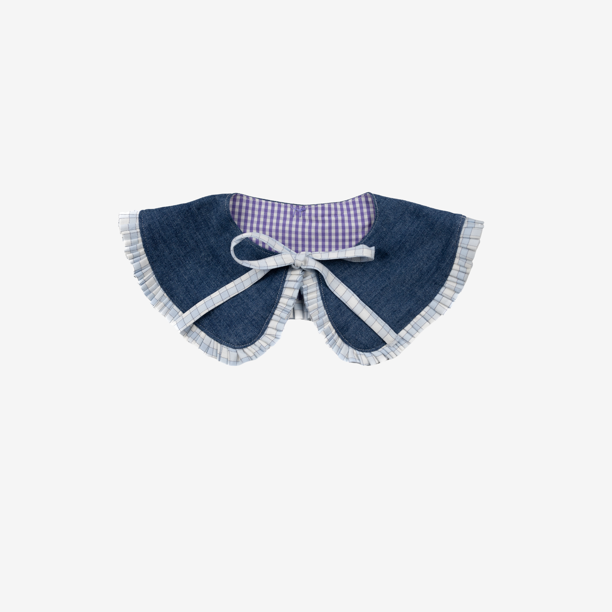 Collar | Denim & Lila | 0-4Y