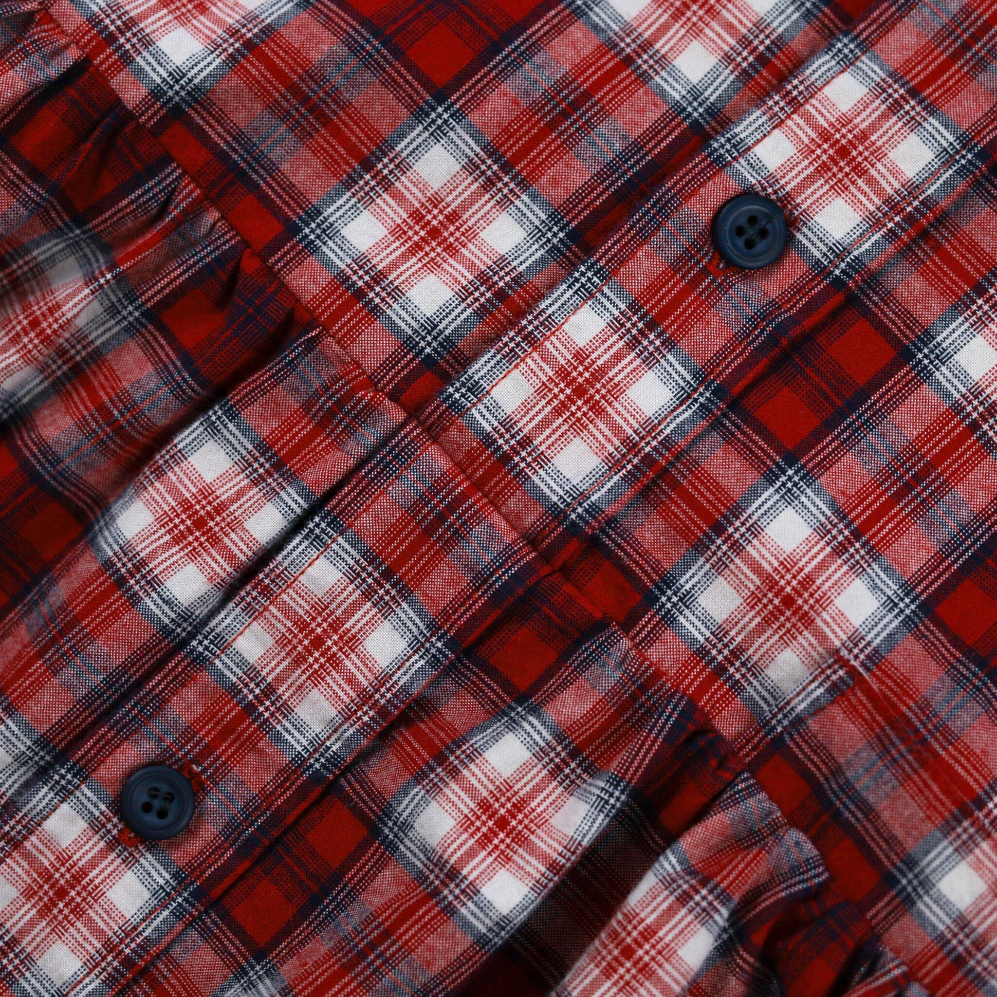 Sleeve Dress | Red Checks | 5-6Y
