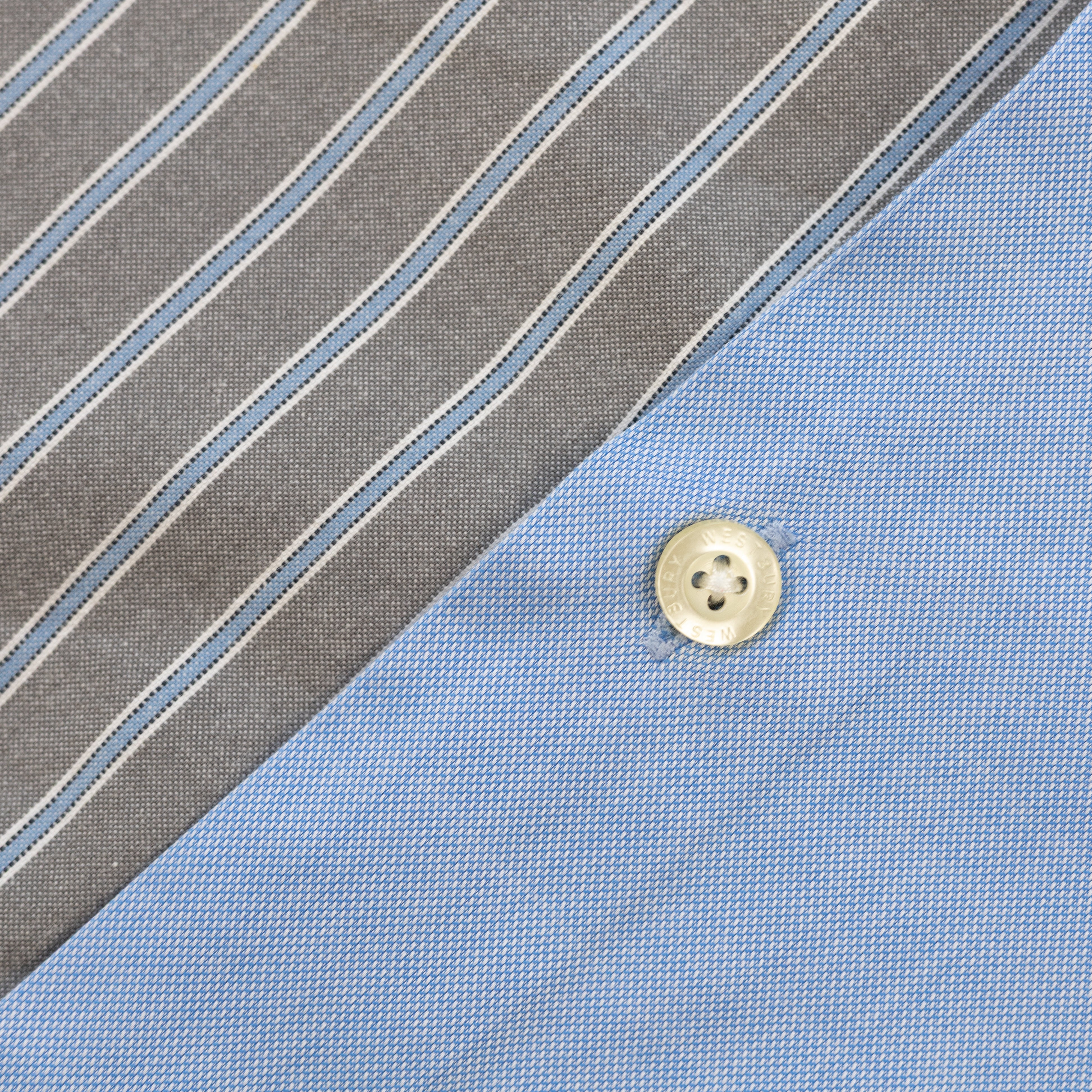 Shirt | Blue & Grey | 1-2Y