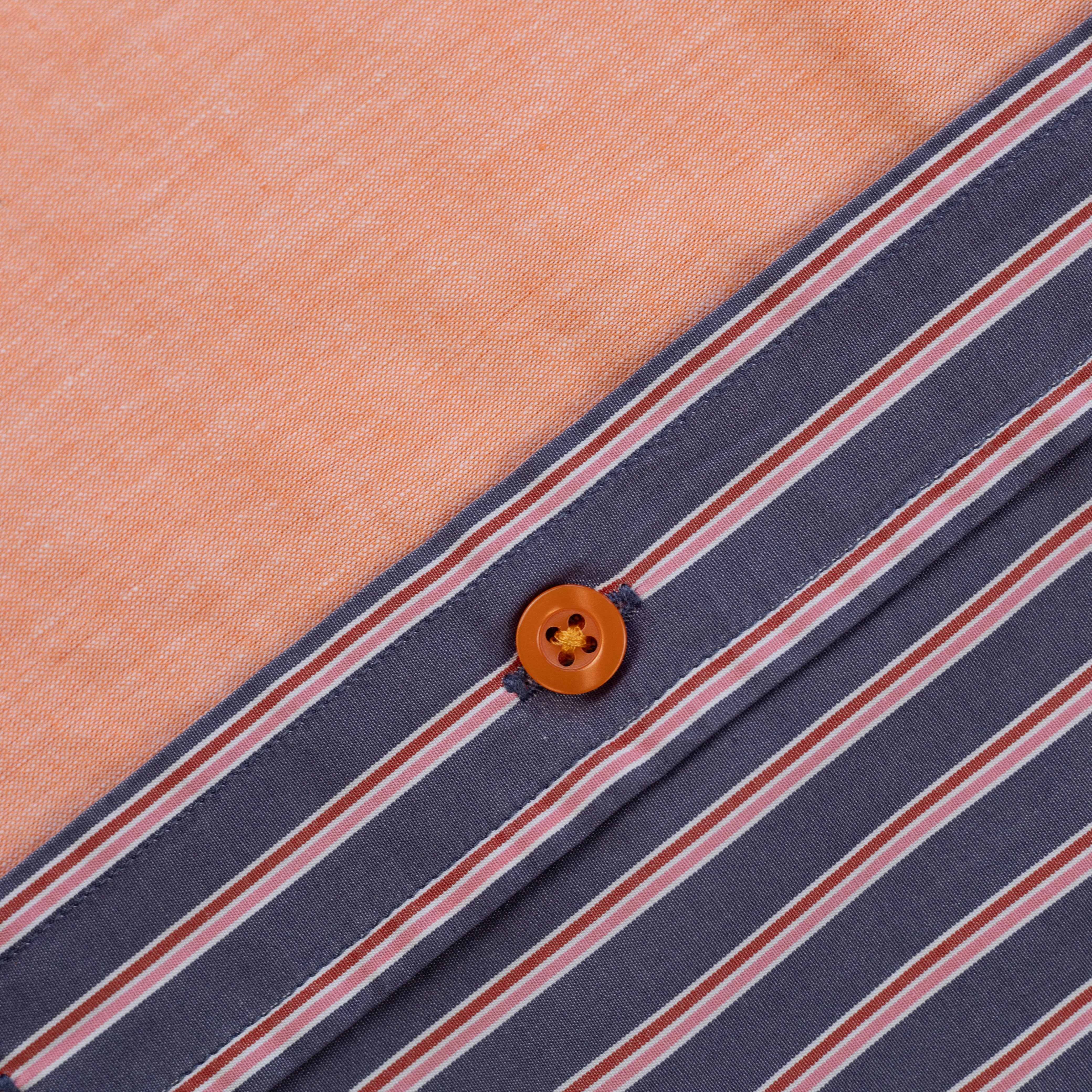 Shirt | Orange & Grey | 5-6Y