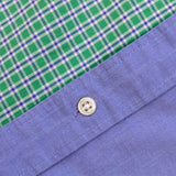 Strap Dress | Green & Blue | 7-8Y