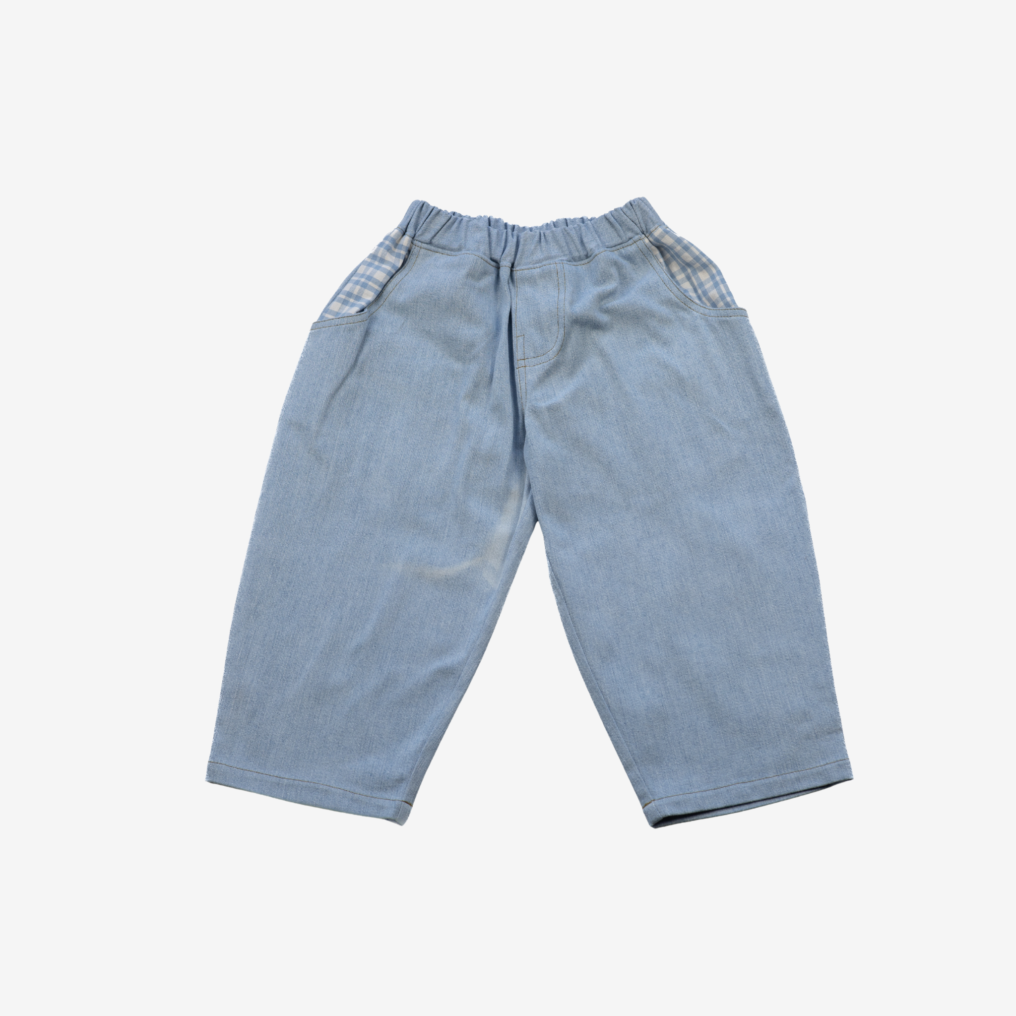 Jeans | Blue Checks | 1-2Y