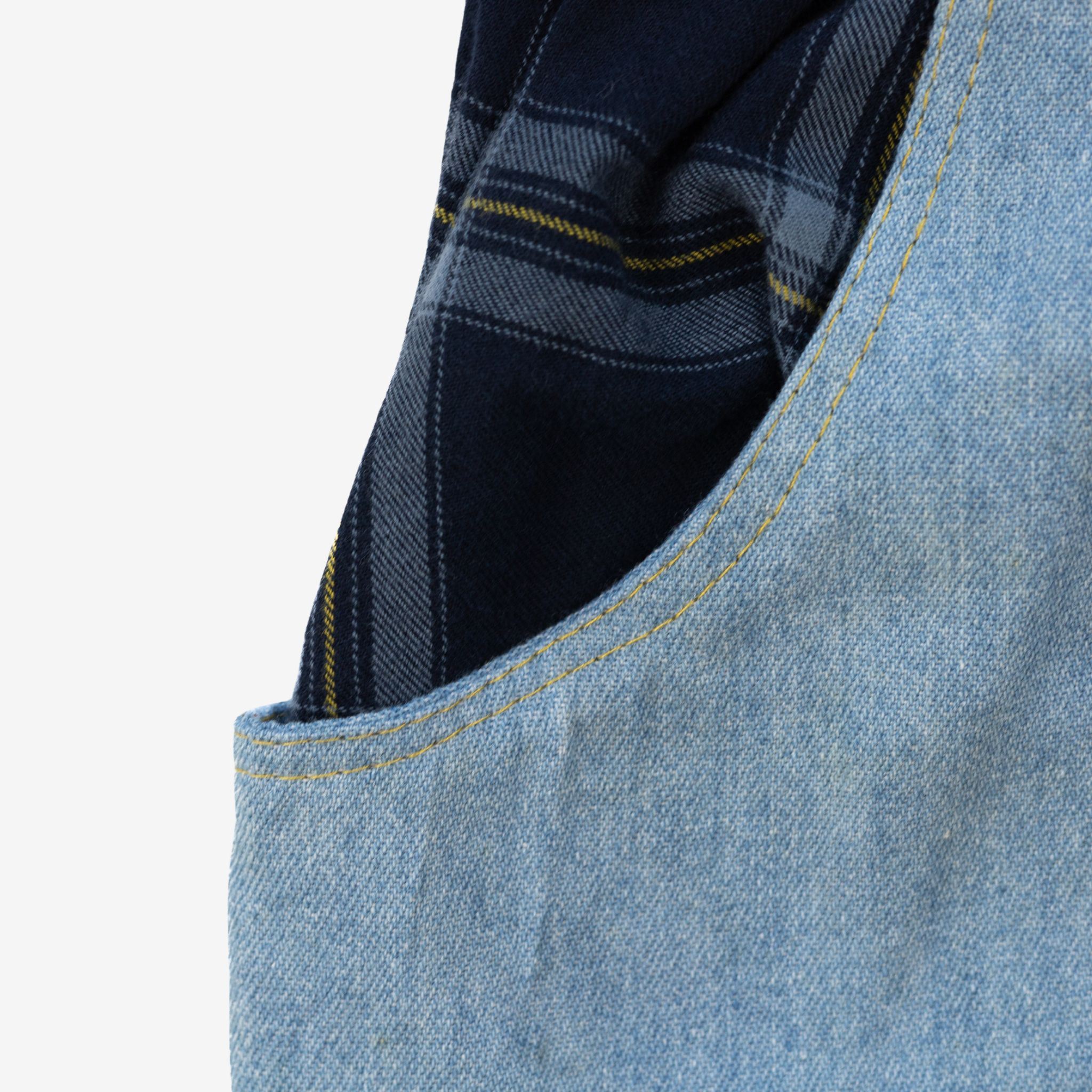 Jeans | Blue Checks | 3-4Y