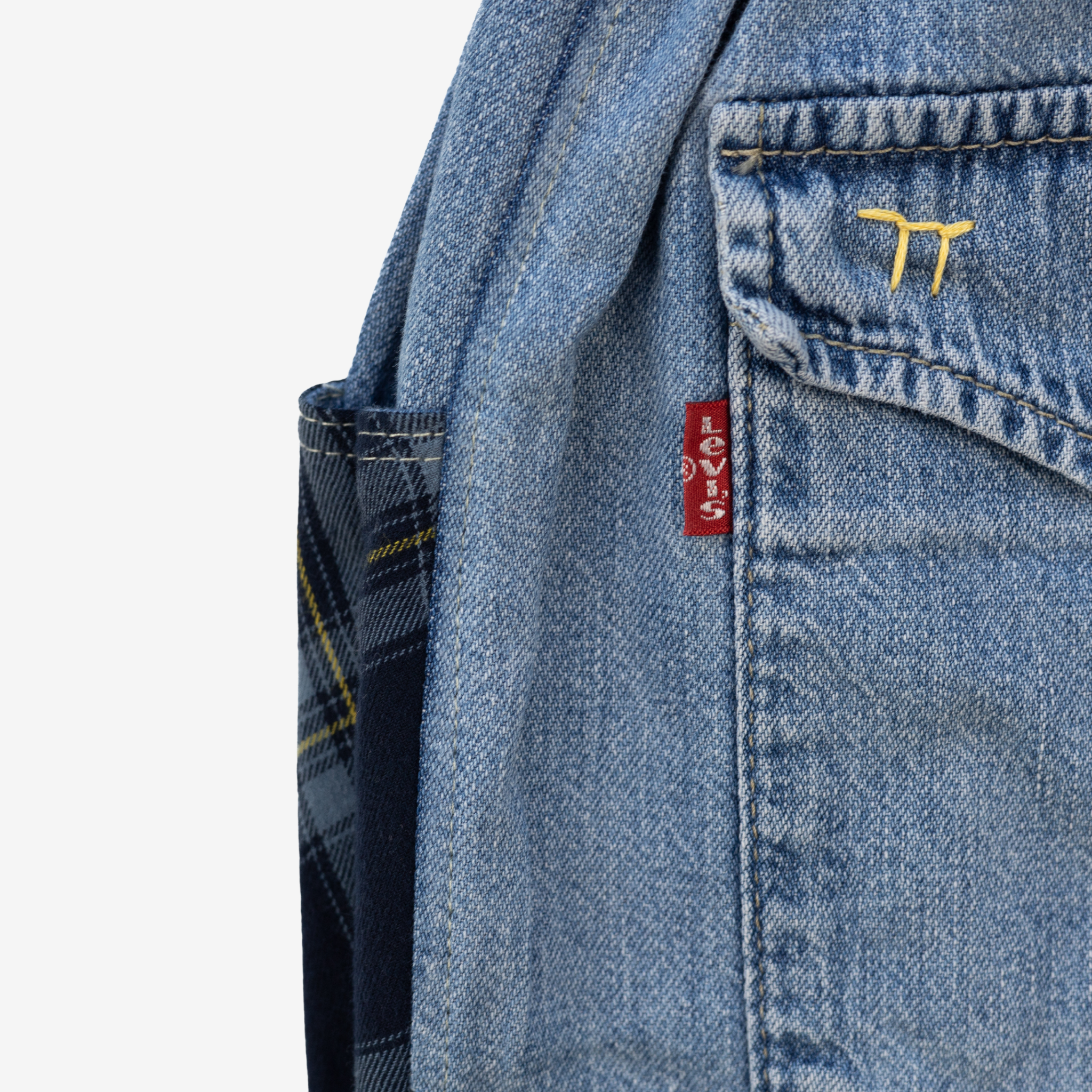 Jeans | Blue Checks | 3-4Y