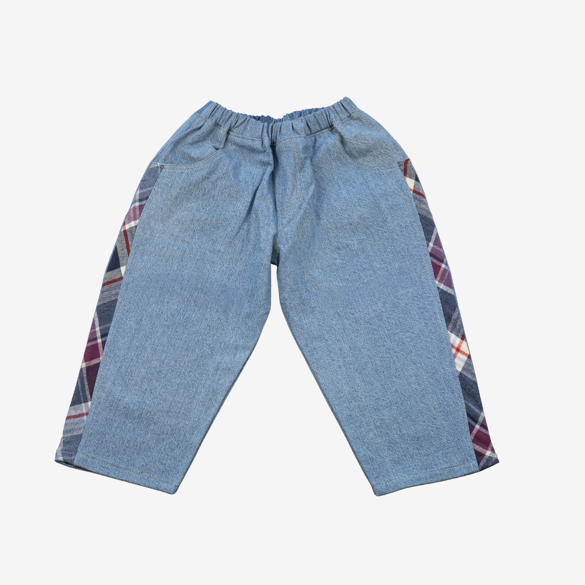 Jeans | Blue Checks | 3-4Y